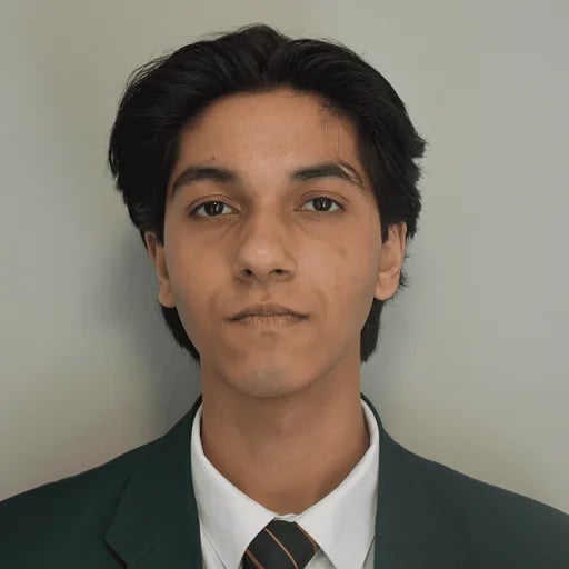 Abheer Shafiq headshot. Head Chair of the DISEC Committee at MUNCH 26.